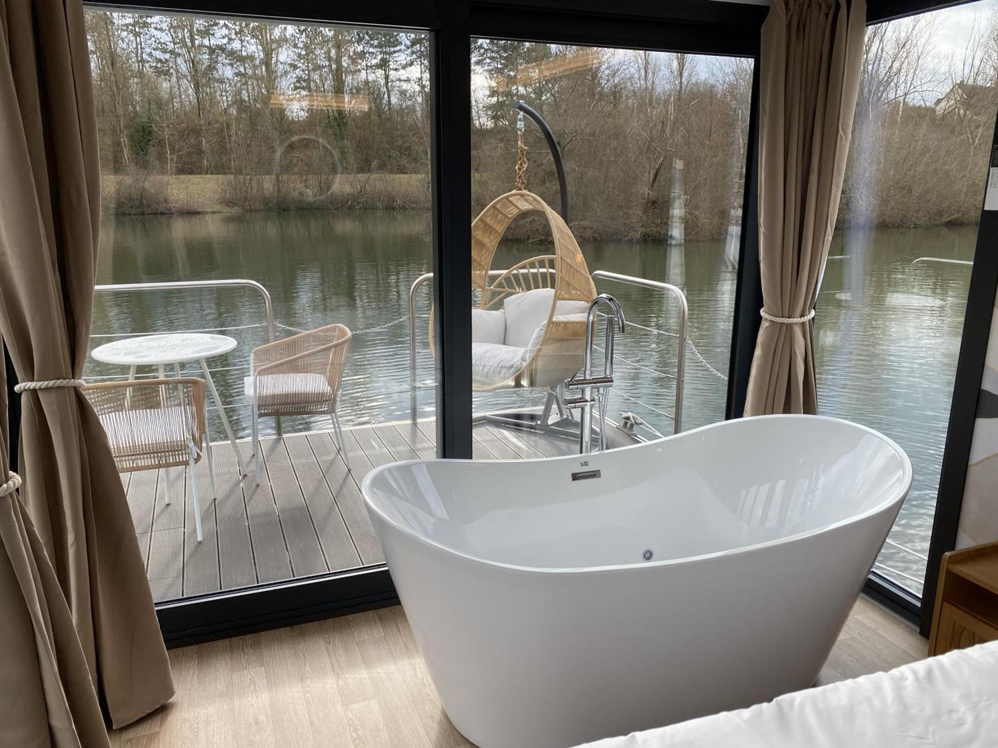 L'Escale Royale Saint-Martin-La-Garenne Port Ilon - Seine - Giverny Exterior foto