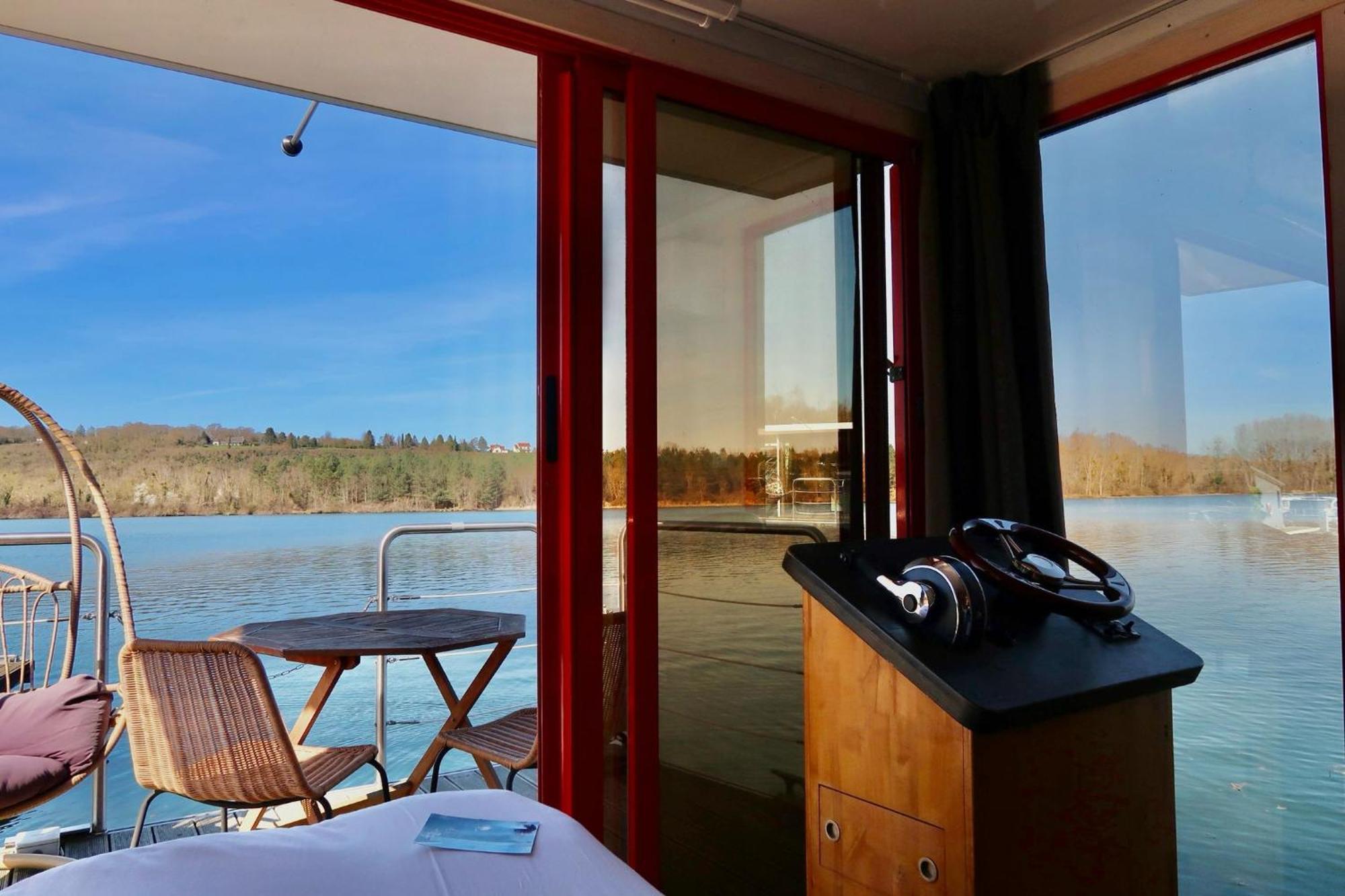 L'Escale Royale Saint-Martin-La-Garenne Port Ilon - Seine - Giverny Exterior foto